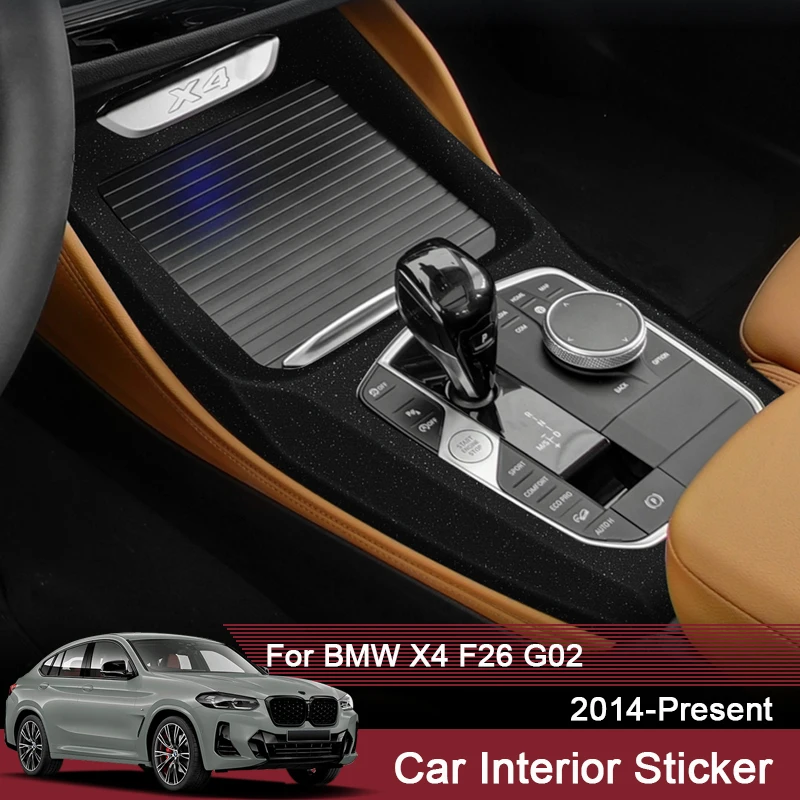 For BMW X4 F26 G02 2014-2025 Car Interior Sticker Windows Contol Decal Inner Door Gear Panel Protective Film Auto Accessory
For BMW X4 F26 G02 2014-2025 Car Interior Sticker Windows Contol Decal Inner Door Gear Panel Protective Film Auto Accessory