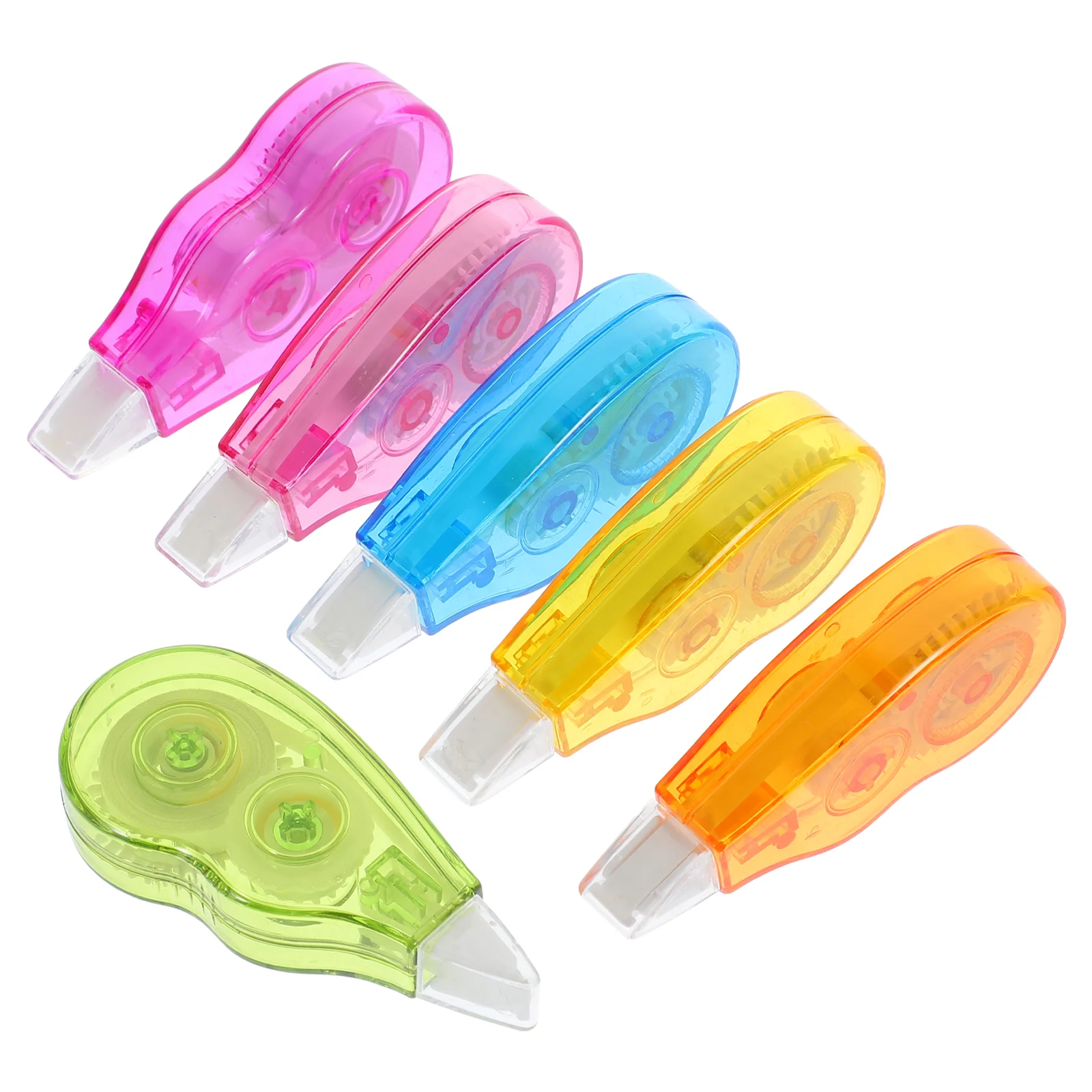 

6 Pcs Correction Tape Practical Writing White-out Tapes Adhesive Magnetic Portable Correcting Corrected Smooth