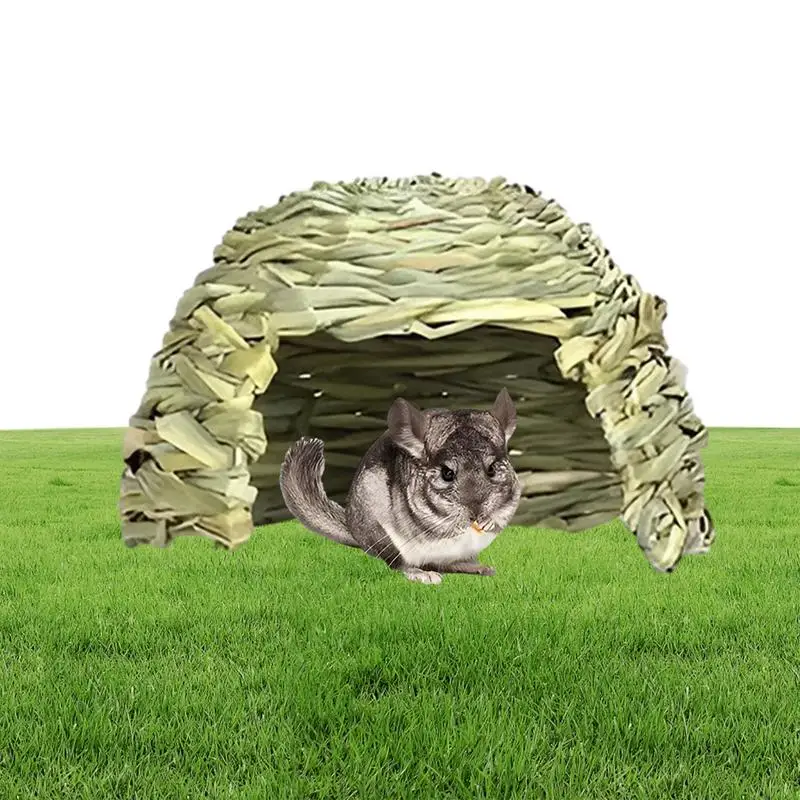 Rabbits Grass House Folding Guinea Beds Hideouts Small Animal Play Hideaway Habitat Decor Hay Bed Playhouse pet supplies
Rabbits Grass House Folding Guinea Beds Hideouts Small Animal Play Hideaway Habitat Decor Hay Bed Playhouse pet supplies
