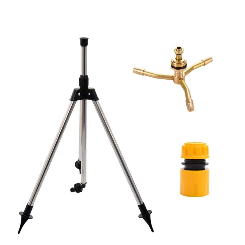Garden Supplies 360 Degree Rotating Tripod Sprinkler For Large Area Automatic Irrigation Agriculture Lawn Fine Spray Yard
Garden Supplies 360 Degree Rotating Tripod Sprinkler For Large Area Automatic Irrigation Agriculture Lawn Fine Spray Yard