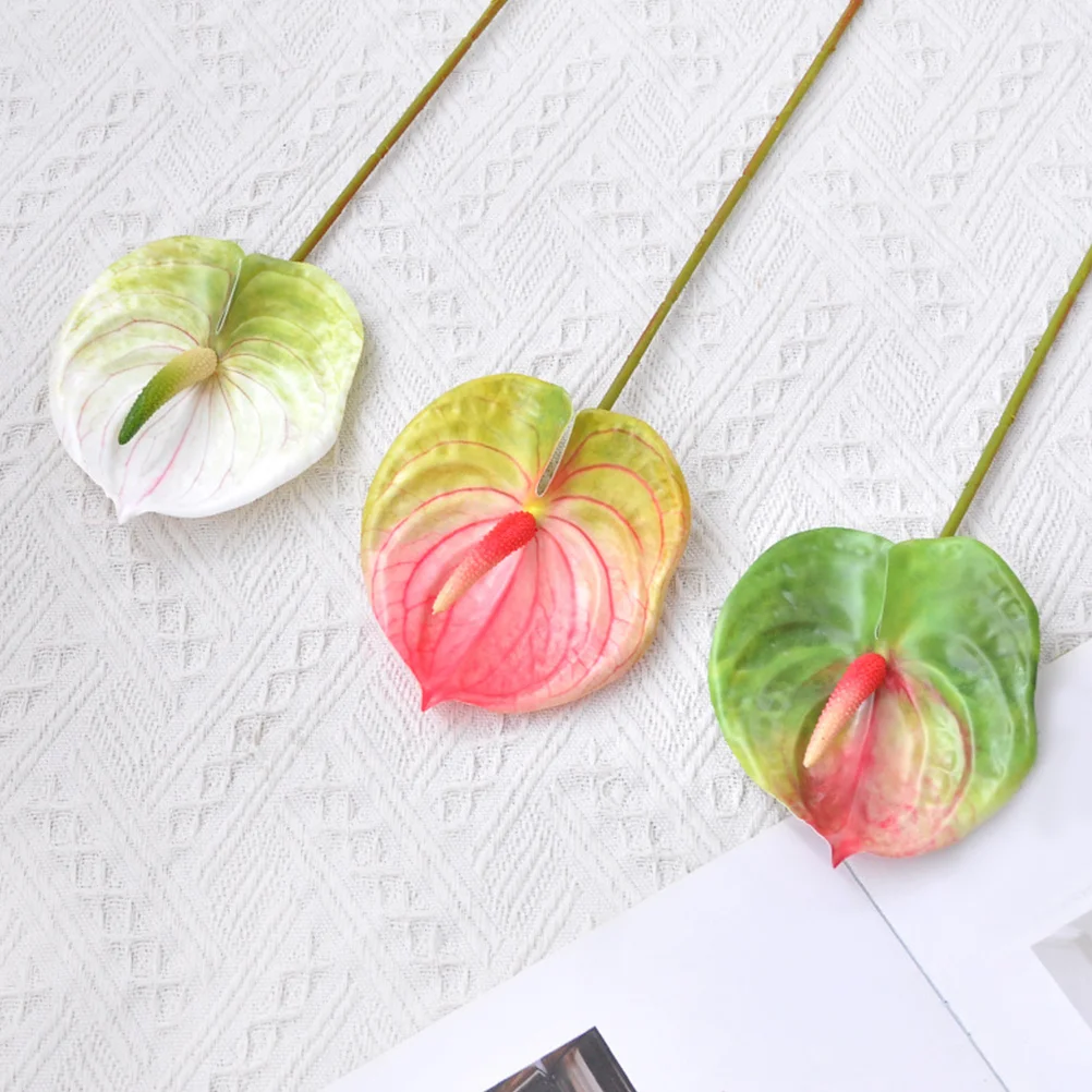 6pcs DIY Flower Bouquet Table Centerpieces Vase Anthurium Flowers Arrangement Decors
6pcs DIY Flower Bouquet Table Centerpieces Vase Anthurium Flowers Arrangement Decors