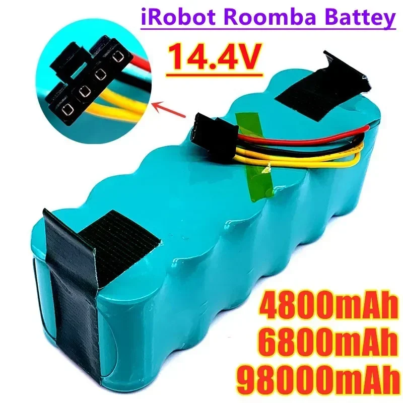 

Batterie 14,4 v 9800mah pour aspira teur roboter kitfort kt504 haier t322 t320 panda x500 x580 x600 ecovacs spiegel cr120 dibea