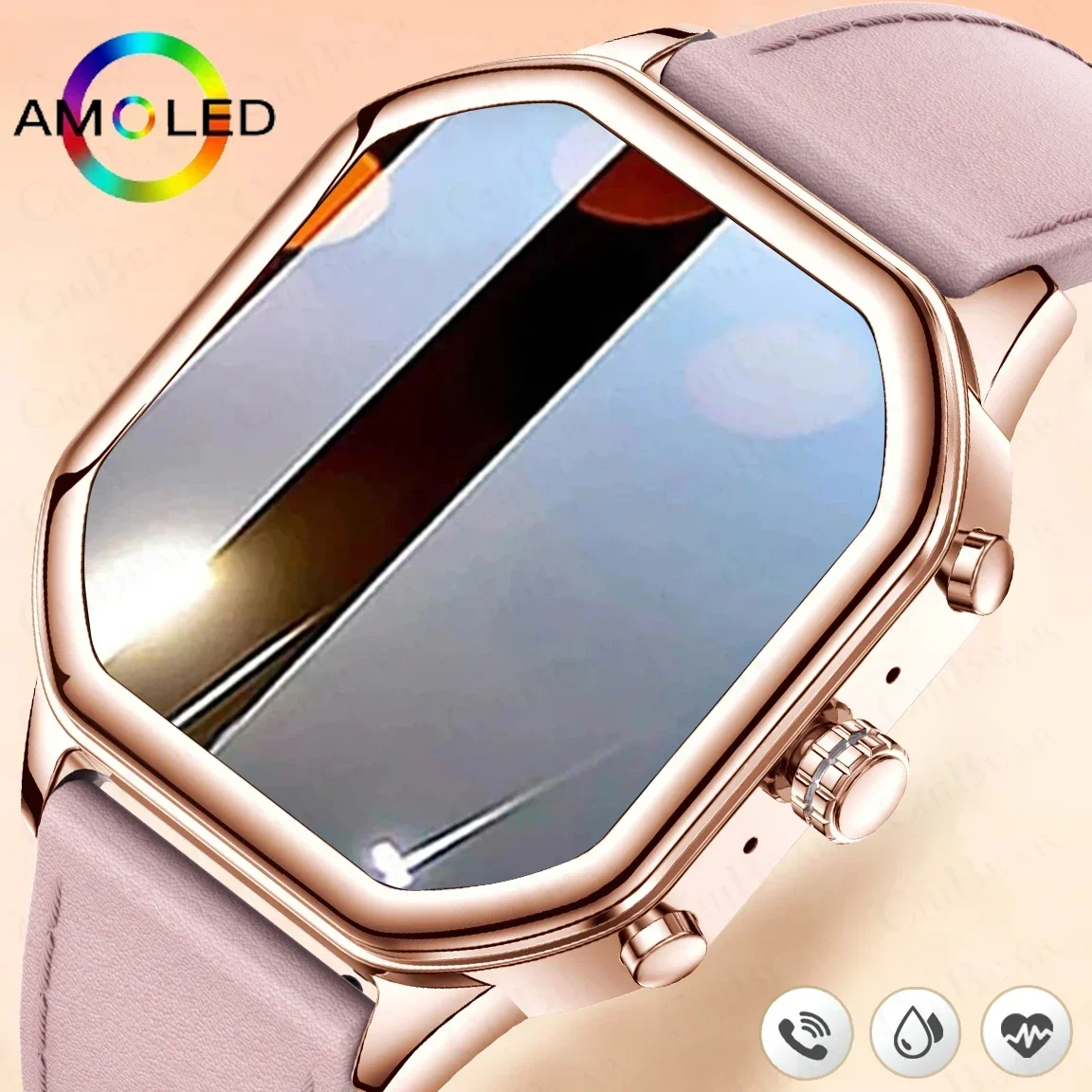 2024 New Fashion Women Smartwatch Bluetooth Call Full Screen Touch Waterproof Watches Ladies Heart Rate Monitor Smart Watches
2024 New Fashion Women Smartwatch Bluetooth Call Full Screen Touch Waterproof Watches Ladies Heart Rate Monitor Smart Watches