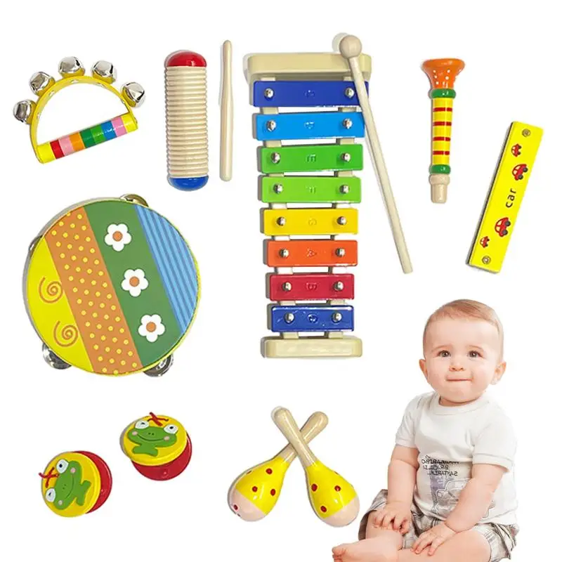 

Музыкальные инструменты для детей, ударные инструменты, музыкальные игрушки для дошкольного обучения, Обучающие игрушки, Бубер, погремушка, музыкальные