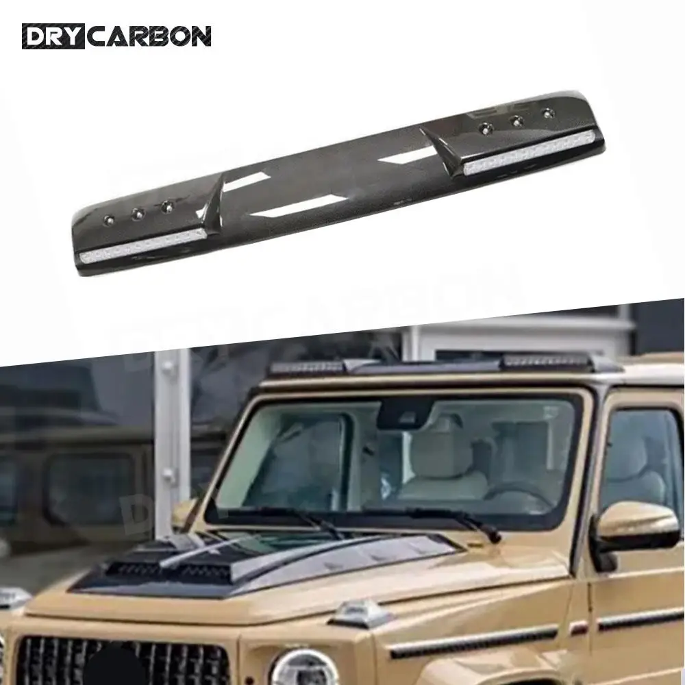 Car Front Roof Spoiler Wing Top Lip With LED Light Bodykits for Benz G Class W464 G350 G400 G500 G63 G65 2019 2020 2021 2022
Car Front Roof Spoiler Wing Top Lip With LED Light Bodykits for Benz G Class W464 G350 G400 G500 G63 G65 2019 2020 2021 2022