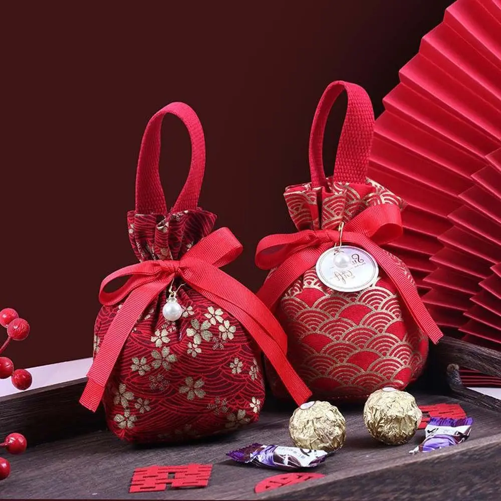 Stripe Canvas Floral Drawstring Bag Satin Bow Sakura Ribbon Bow Wrist Bag Coin Purse Wallet Pearl Pendant Festive Sugar Bag
Stripe Canvas Floral Drawstring Bag Satin Bow Sakura Ribbon Bow Wrist Bag Coin Purse Wallet Pearl Pendant Festive Sugar Bag