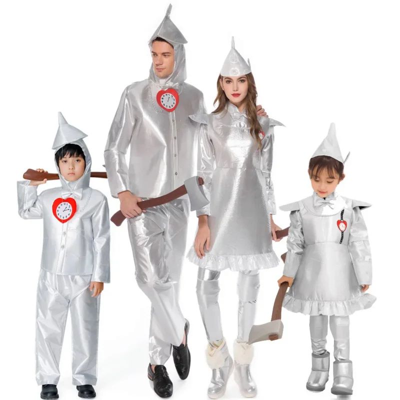 Tin Man Costume For Men Kid Adult Role Play Halloween Carnival Tinman Cosplay Outfit Costume Clown Circus Party Fancy Dress Up
Tin Man Costume For Men Kid Adult Role Play Halloween Carnival Tinman Cosplay Outfit Costume Clown Circus Party Fancy Dress Up