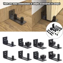 1 Set Adjustable Sliding Slides Floor Guide For Barn Door Hardware Accessory Sliding Door Slide Rail Mechanism Furniture
1 Set Adjustable Sliding Slides Floor Guide For Barn Door Hardware Accessory Sliding Door Slide Rail Mechanism Furniture