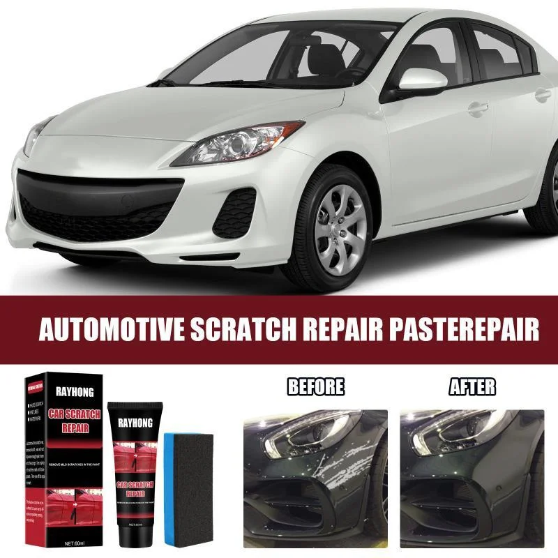 

Car scratch wax repair artifacts Scratch paste Car paint to remove marks deep polishing wax black white special abrasive auto pa