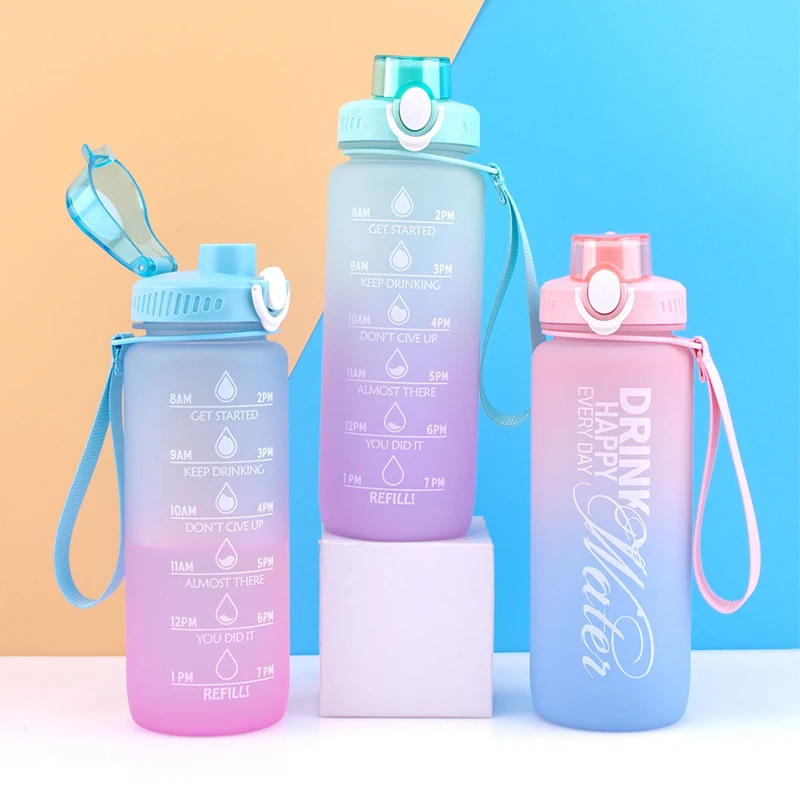 740ml Water Cup Outdoor Sports Kettle One-Button Bottle Marker Large Capacity Leakproof for Drinking Portable Water Bottle
740ml Water Cup Outdoor Sports Kettle One-Button Bottle Marker Large Capacity Leakproof for Drinking Portable Water Bottle