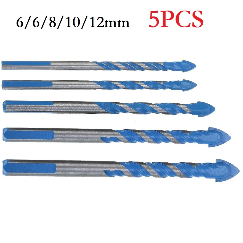 5PCS Triangle Drill Bits High Hardness Alloy Multifunctional Drill Bit For Ceramic Concrete Wood Glass Punching Hole Opener
5PCS Triangle Drill Bits High Hardness Alloy Multifunctional Drill Bit For Ceramic Concrete Wood Glass Punching Hole Opener