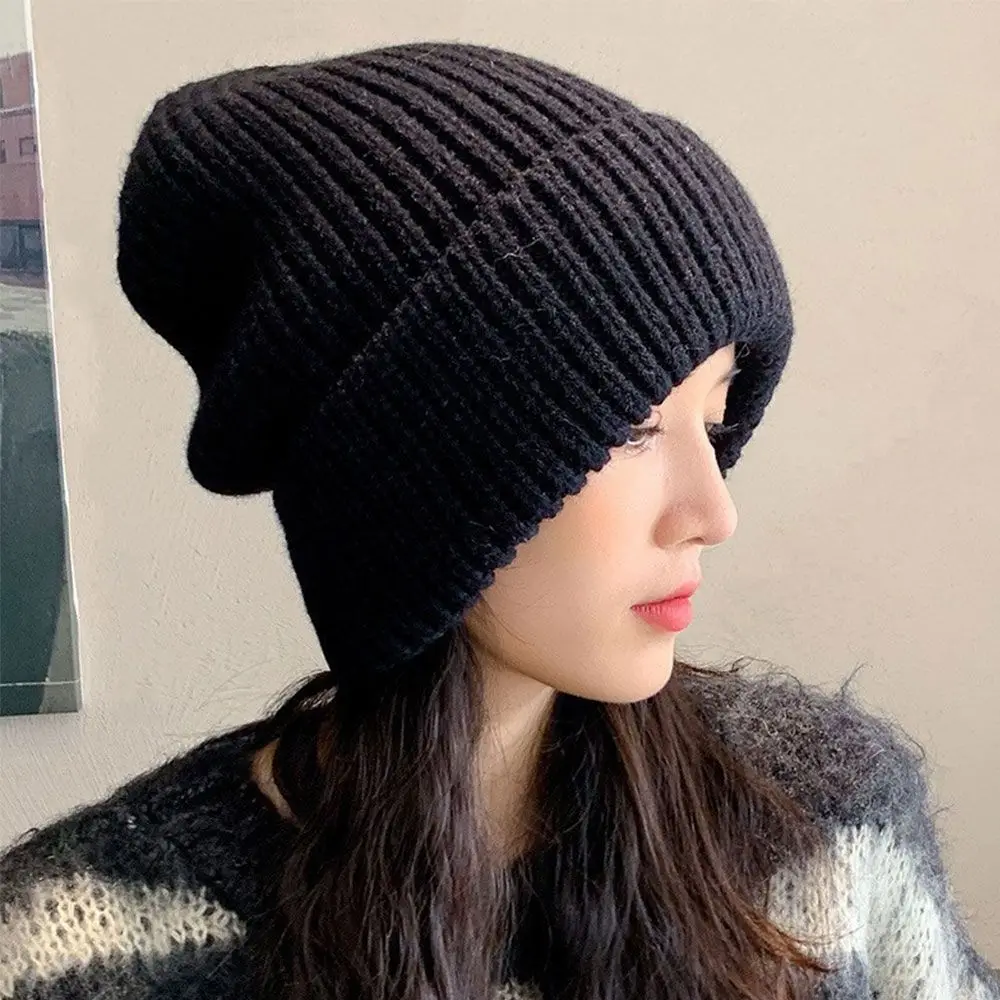 

Solid Cute Knitted Beanies New Multi Colors Woman/Men Warmer Bonnet Ladies Casual Cap Outdoor