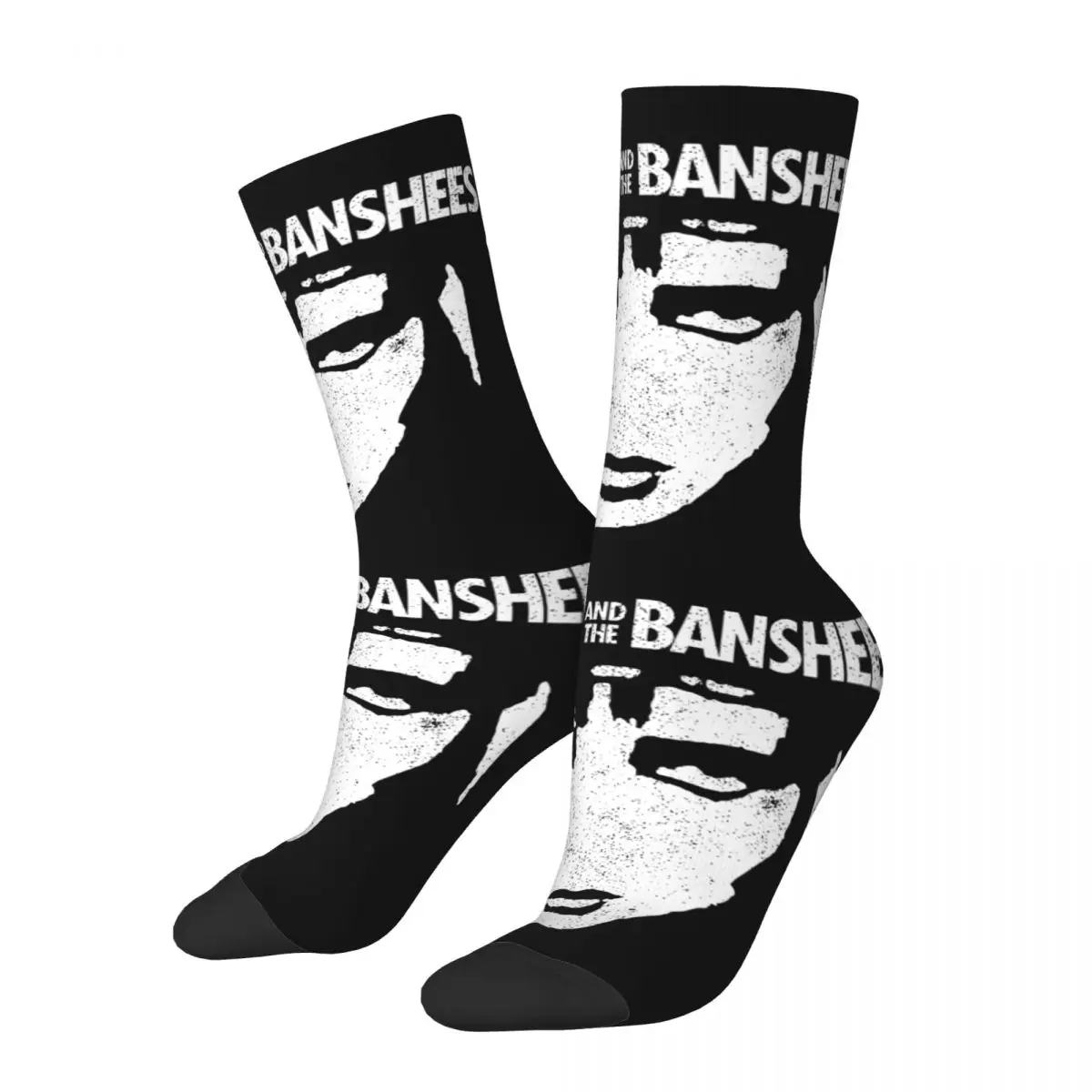 

Siouxsie And The Banshees Socks Men's Women's Casual Goth 80s Socks Novelty Spring Summer Autumn Winter Middle Tube Socks Gifts