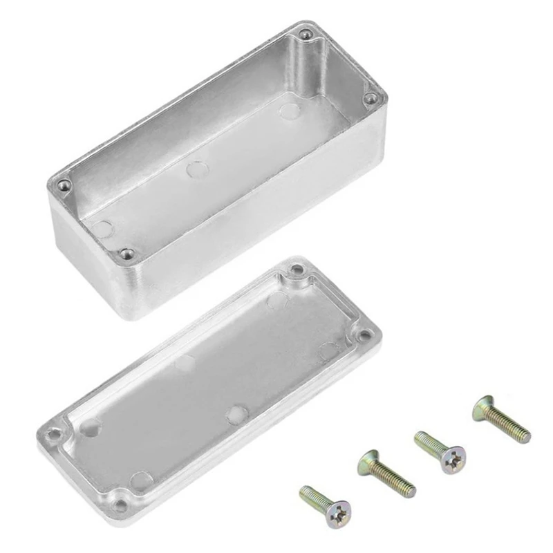 3X Diecast Aluminium Electronics Project Box Case Enclosure Instrument 1590A Style Guitar Effects Aluminium Stomp Box
3X Diecast Aluminium Electronics Project Box Case Enclosure Instrument 1590A Style Guitar Effects Aluminium Stomp Box