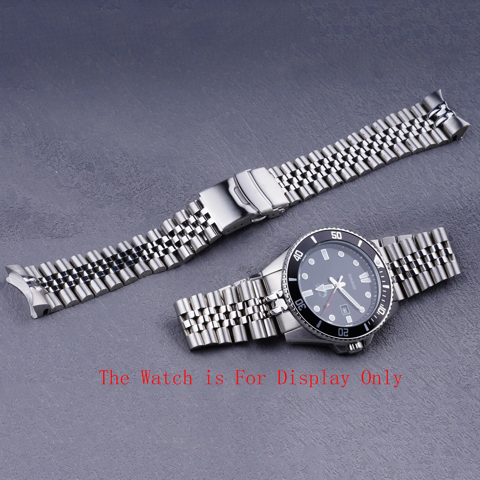 Luxury Watch Band 22mm 316L Stainless Steel Silver Jubilee Watch Strap Silver Bracelets Solid Curved End For MDV-106 MDV-106B
Luxury Watch Band 22mm 316L Stainless Steel Silver Jubilee Watch Strap Silver Bracelets Solid Curved End For MDV-106 MDV-106B