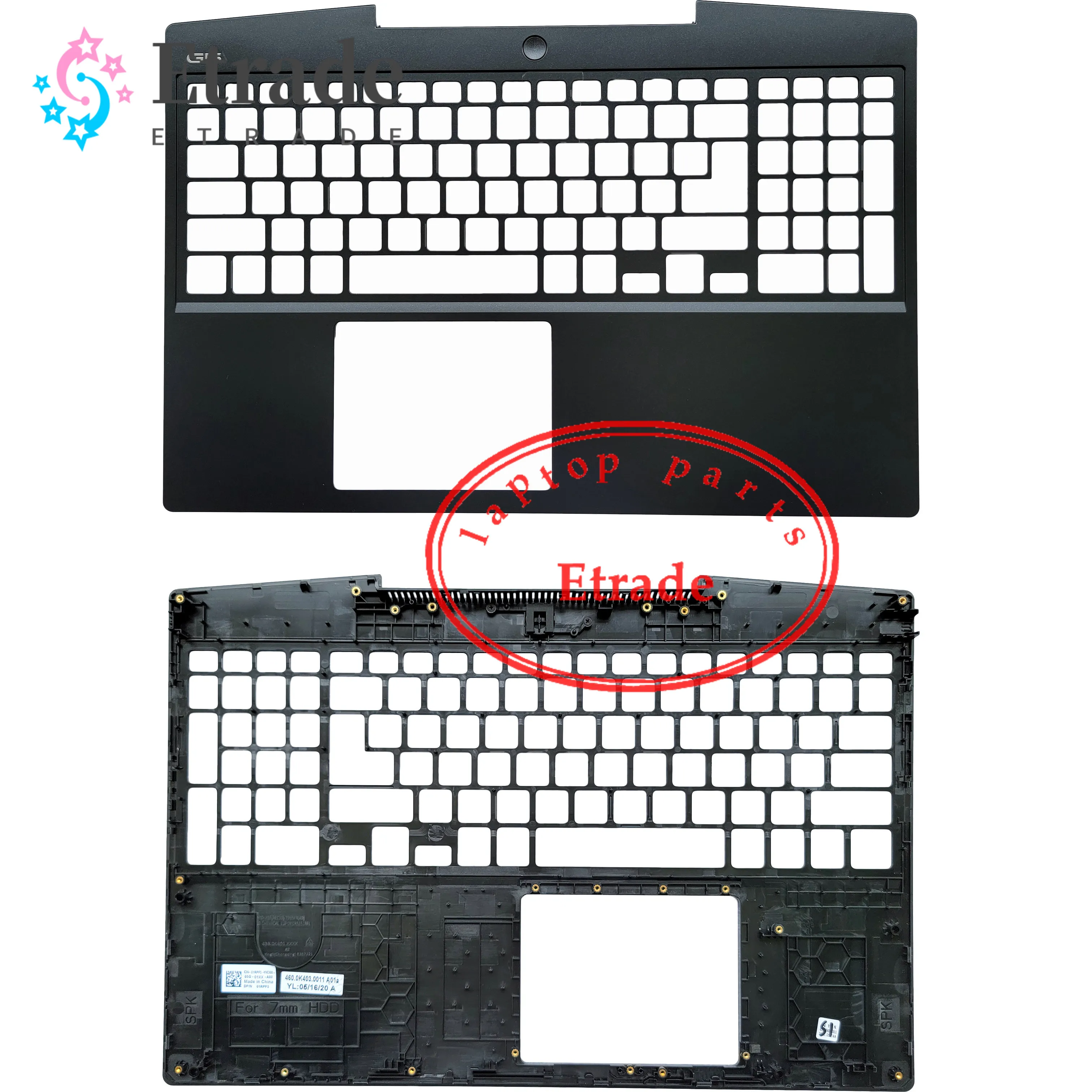 New Original For Dell G5 5500 Series Laptop Palmrest Keyboard Bezel Upper Case Cover 1RPF5 01RPF5
New Original For Dell G5 5500 Series Laptop Palmrest Keyboard Bezel Upper Case Cover 1RPF5 01RPF5