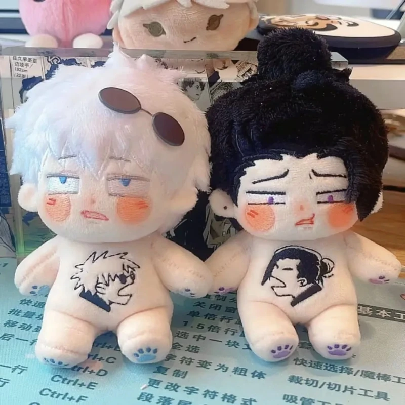 Anime Gojo Satoru Geto Suguru Jujutsu Kaisen 15cm Plush Dolls Toy Nude Doll Plushie Cosplay a5929 Kids Gift
Anime Gojo Satoru Geto Suguru Jujutsu Kaisen 15cm Plush Dolls Toy Nude Doll Plushie Cosplay a5929 Kids Gift