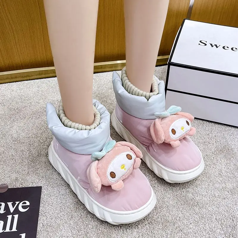 Kawaii Sanrioed Kuromi Cinnamoroll My Melody Boots Cute Cartoon Girl Snow Boots Short Boots Student Bread Shoes Keep Warm Gift
Kawaii Sanrioed Kuromi Cinnamoroll My Melody Boots Cute Cartoon Girl Snow Boots Short Boots Student Bread Shoes Keep Warm Gift