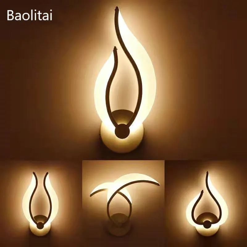 Modern Led Wall Lamp 10W Interior For Home Bedroom Livingroom Stair Washer Lights Sconce Fixtures Bedside Deck 110-220V
Modern Led Wall Lamp 10W Interior For Home Bedroom Livingroom Stair Washer Lights Sconce Fixtures Bedside Deck 110-220V