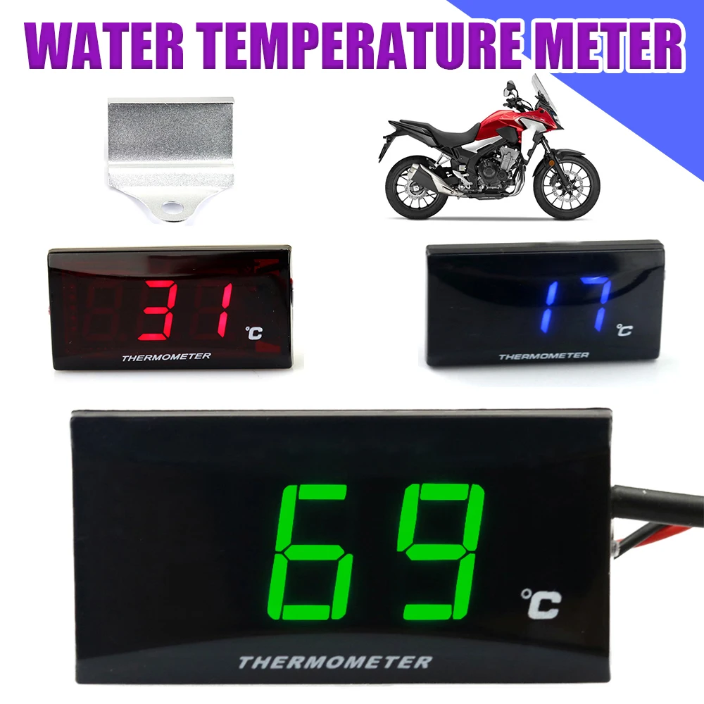 

Motorcycle For KOSO Water Temperature Mini Meter For XMAX 300 NMAX CB 400 CB500X Sensor Thermometer Temp Gauges Scooter Racing