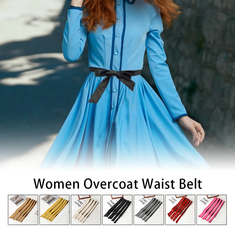 Fine Soft Faux Leather Overcoat Waist Belt Trench Coat Belt Replacement Women Obi Lace Up Corset Dress Belt Ribbon Cummerbund
Fine Soft Faux Leather Overcoat Waist Belt Trench Coat Belt Replacement Women Obi Lace Up Corset Dress Belt Ribbon Cummerbund