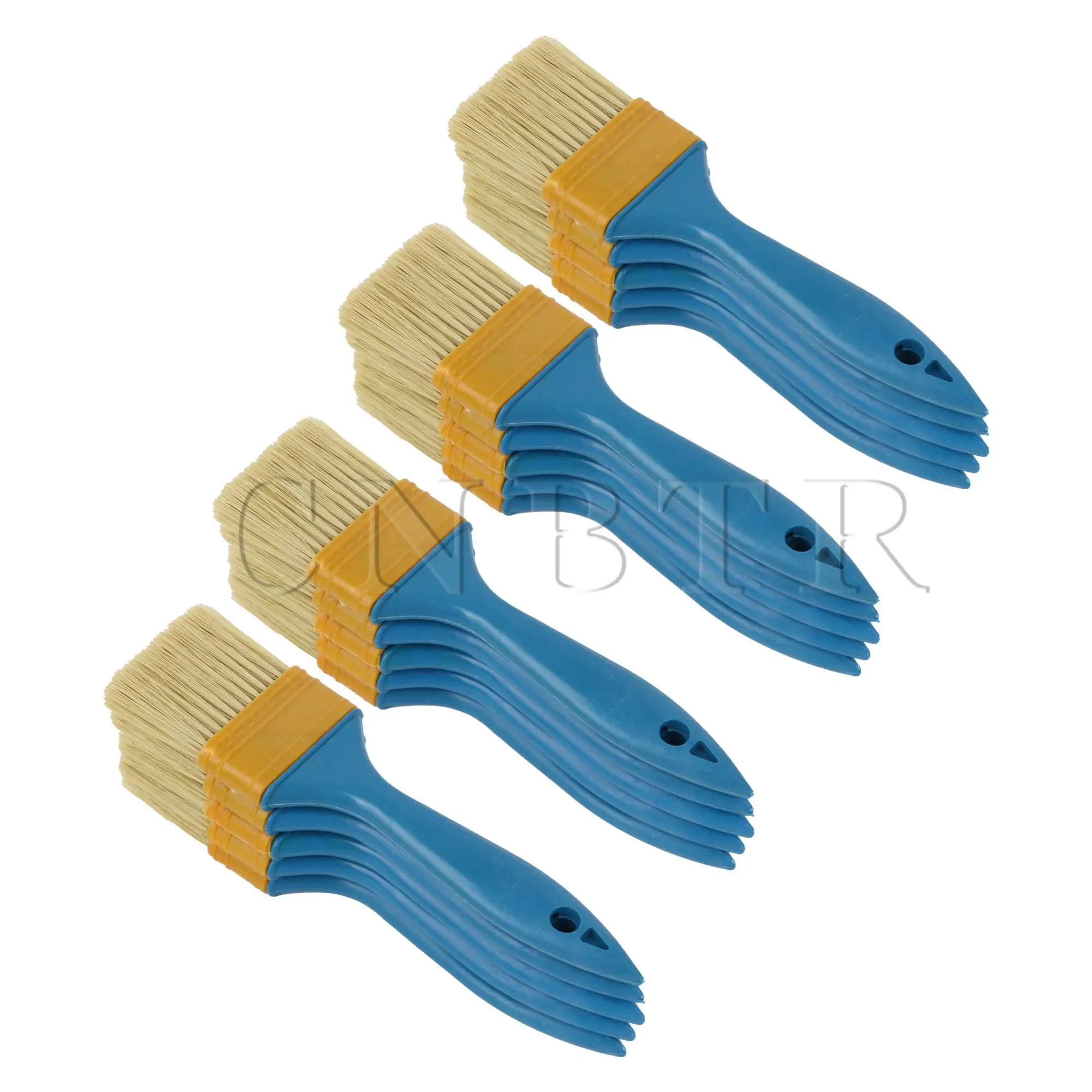 CNBTR 20 Pieces Plastic Handle 2 Inch Paint Brush Soft Bristle for Art Decor Craft
CNBTR 20 Pieces Plastic Handle 2 Inch Paint Brush Soft Bristle for Art Decor Craft