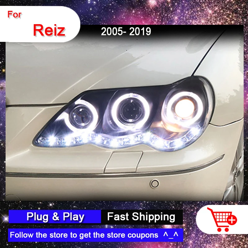 Фары для автостайлинга TOYOTA 2005-2009, фары головного света, глаза ангела, дневные ходовые огни, динамический сигнал поворота, фотоксеноновые линзы, автоматическая сборка
Фары для автостайлинга TOYOTA 2005-2009, фары головного света, глаза ангела, дневные ходовые огни, динамический сигнал поворота, фотоксеноновые линзы, автоматическая сборка