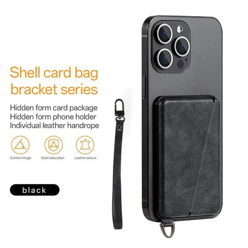 New stick on Phone Wallet with Handrope Adhesive Cell Phone Credit Card Holder Case PU Leather ID Credit Card Bag Wallet Case
New stick on Phone Wallet with Handrope Adhesive Cell Phone Credit Card Holder Case PU Leather ID Credit Card Bag Wallet Case