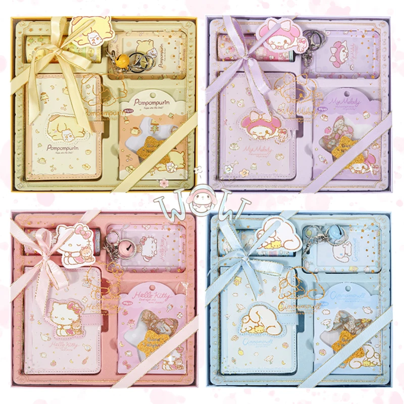 PINK Kawaii Good Night Series Hand Ledger Gift Box My Melody Cinnamoroll Purin Dog Anime Handbook Set Washi Tape Card Cover Gift
PINK Kawaii Good Night Series Hand Ledger Gift Box My Melody Cinnamoroll Purin Dog Anime Handbook Set Washi Tape Card Cover Gift