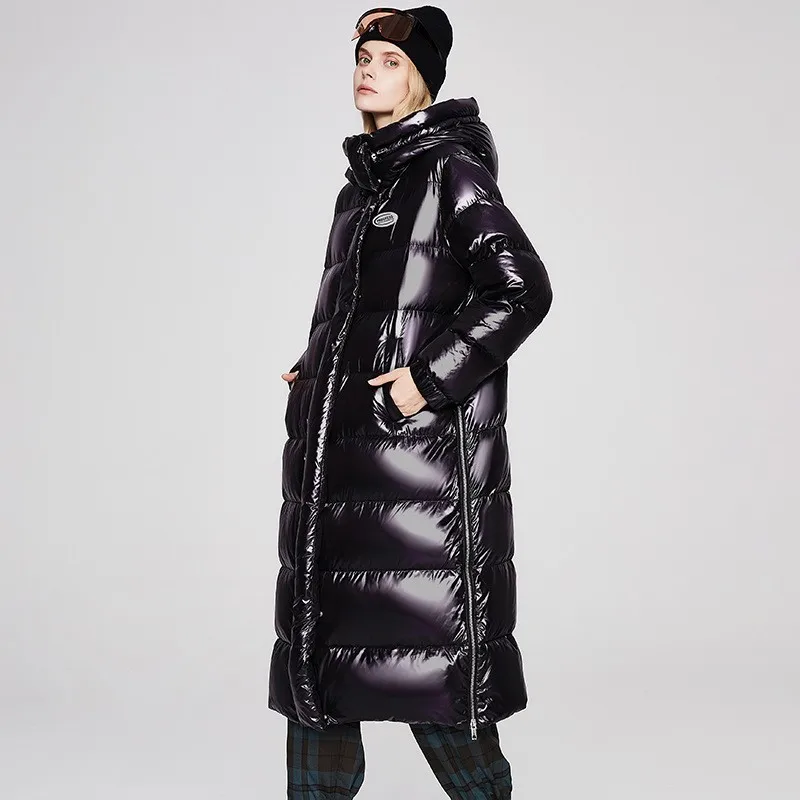 2023 Winter New 90% White Duck Down Down Coat Women's Long Relaxed Loose Bright Face Warm Coat
2023 Winter New 90% White Duck Down Down Coat Women's Long Relaxed Loose Bright Face Warm Coat