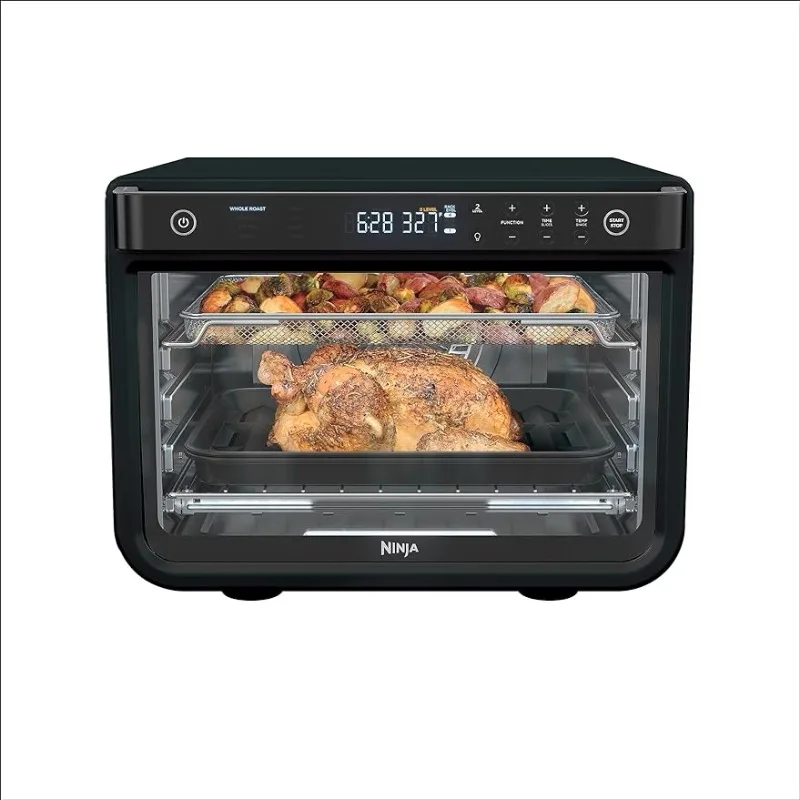 Ninja DT202BK Foodi 8-в-1 XL Pro духовка для жарки, большая конвекционная печь для столешницы, цифровая духовка-тостер, конвекционная духовка-тостер
Ninja DT202BK Foodi 8-в-1 XL Pro духовка для жарки, большая конвекционная печь для столешницы, цифровая духовка-тостер, конвекционная духовка-тостер