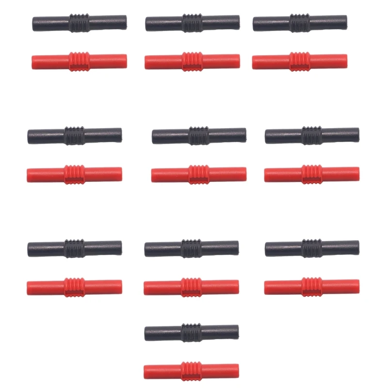 20Pcs 4mm Banana Plug Coupler Female to Female Insulated Banana Socket Connector for Multimeter Speaker Test Leads
20Pcs 4mm Banana Plug Coupler Female to Female Insulated Banana Socket Connector for Multimeter Speaker Test Leads