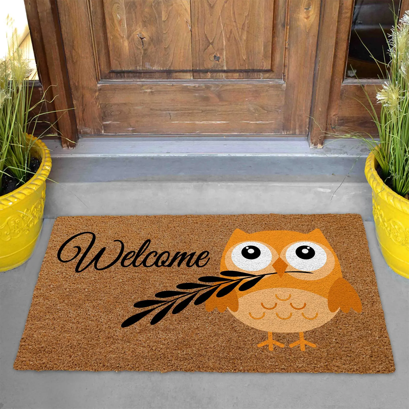 Autumn Owl Door Mat for Entrance Non-Slip Rubber Backing Funny Welcome Doormat Indoor Floor Mat Home Decor Rug House
Autumn Owl Door Mat for Entrance Non-Slip Rubber Backing Funny Welcome Doormat Indoor Floor Mat Home Decor Rug House