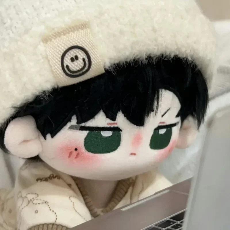 

Eren Yeager Cute 20cm Stuffed Plush Doll COS Anime Attack On Titan Cotton Doll For Children Adults Cartoon Collectible Doll Toys