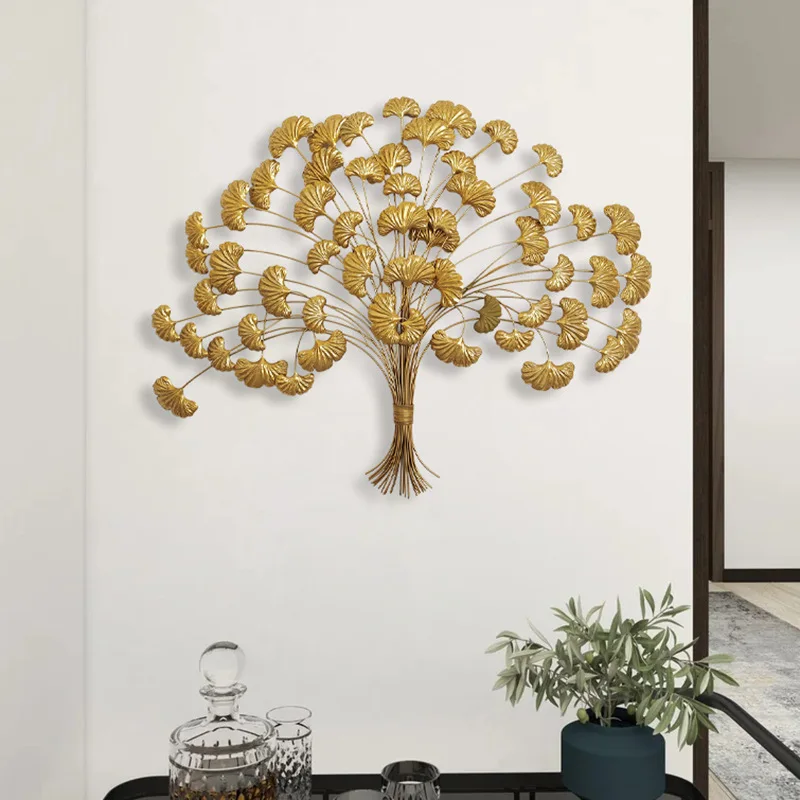 Living Room Modern Gold Wall Decoration Household Hallway Iron Leaf Wall Ornament Luxury Creative Metal Plant Pendant Decor
Living Room Modern Gold Wall Decoration Household Hallway Iron Leaf Wall Ornament Luxury Creative Metal Plant Pendant Decor