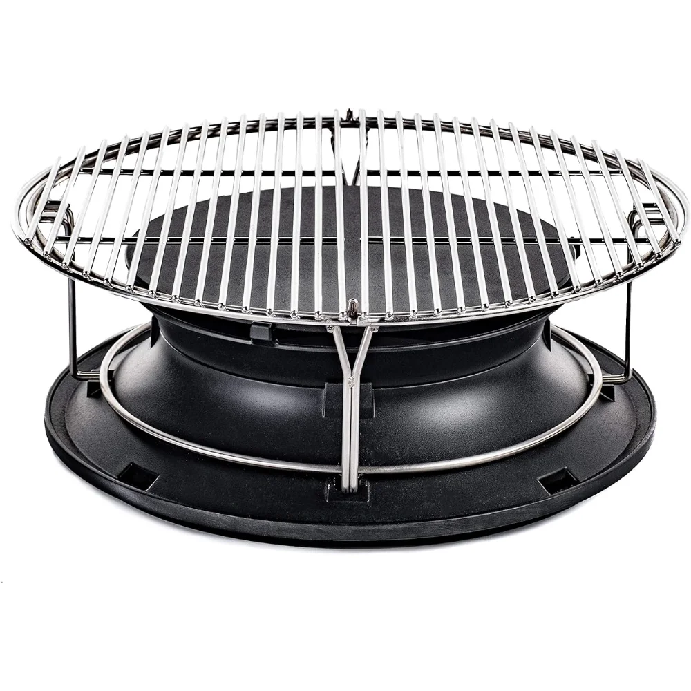 

NEW Kamado Joe KJ-Hyper SloRoller Hyperbolic Smoke Chamber Grill Accessory for Classic Joe, Black