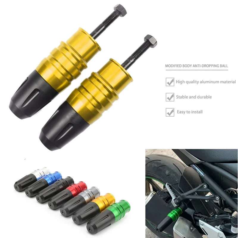 For KAWASAKI Z650 Z800 Z750 Z900 Z900RS Z1000 Z1000SX Z250 Z300 Motorcycle CNC Frame Crash Pads Exhaust Sliders Crash Protector
For KAWASAKI Z650 Z800 Z750 Z900 Z900RS Z1000 Z1000SX Z250 Z300 Motorcycle CNC Frame Crash Pads Exhaust Sliders Crash Protector