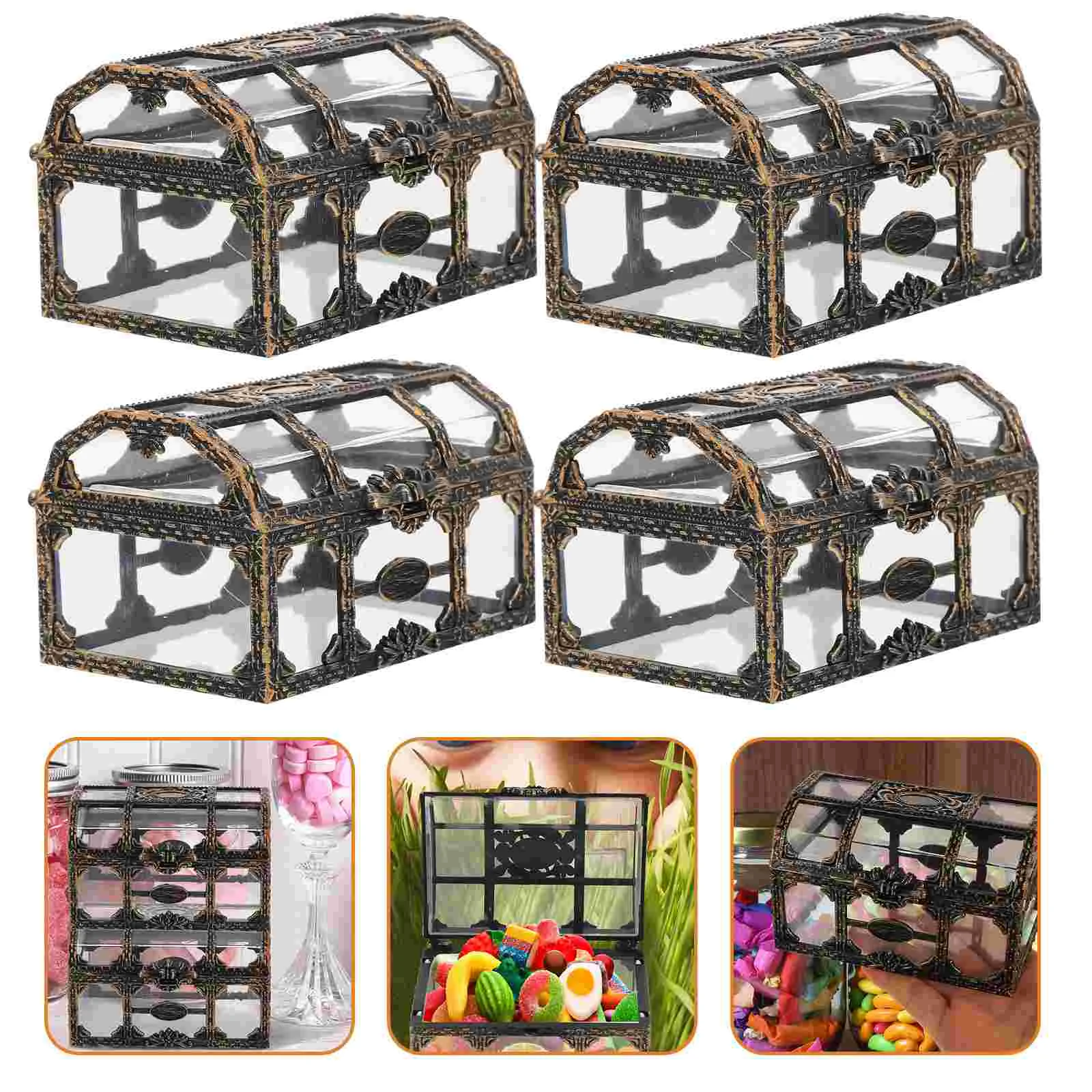 Treasure Chest Wedding Candy Box Pirate Keepsake Box Small Pirate Treasure Chests Plastic Candy Container Chocolates
Treasure Chest Wedding Candy Box Pirate Keepsake Box Small Pirate Treasure Chests Plastic Candy Container Chocolates