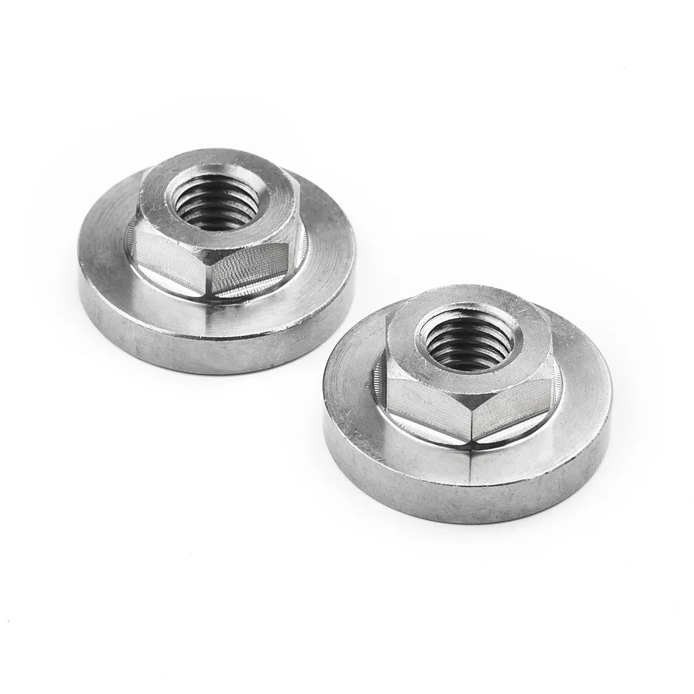 2Pcs Angle Grinder Nuts Hex Nut Set For Angle Grinder Modification Accessories Stainless steel 30*17*8.5mm Practical
2Pcs Angle Grinder Nuts Hex Nut Set For Angle Grinder Modification Accessories Stainless steel 30*17*8.5mm Practical
