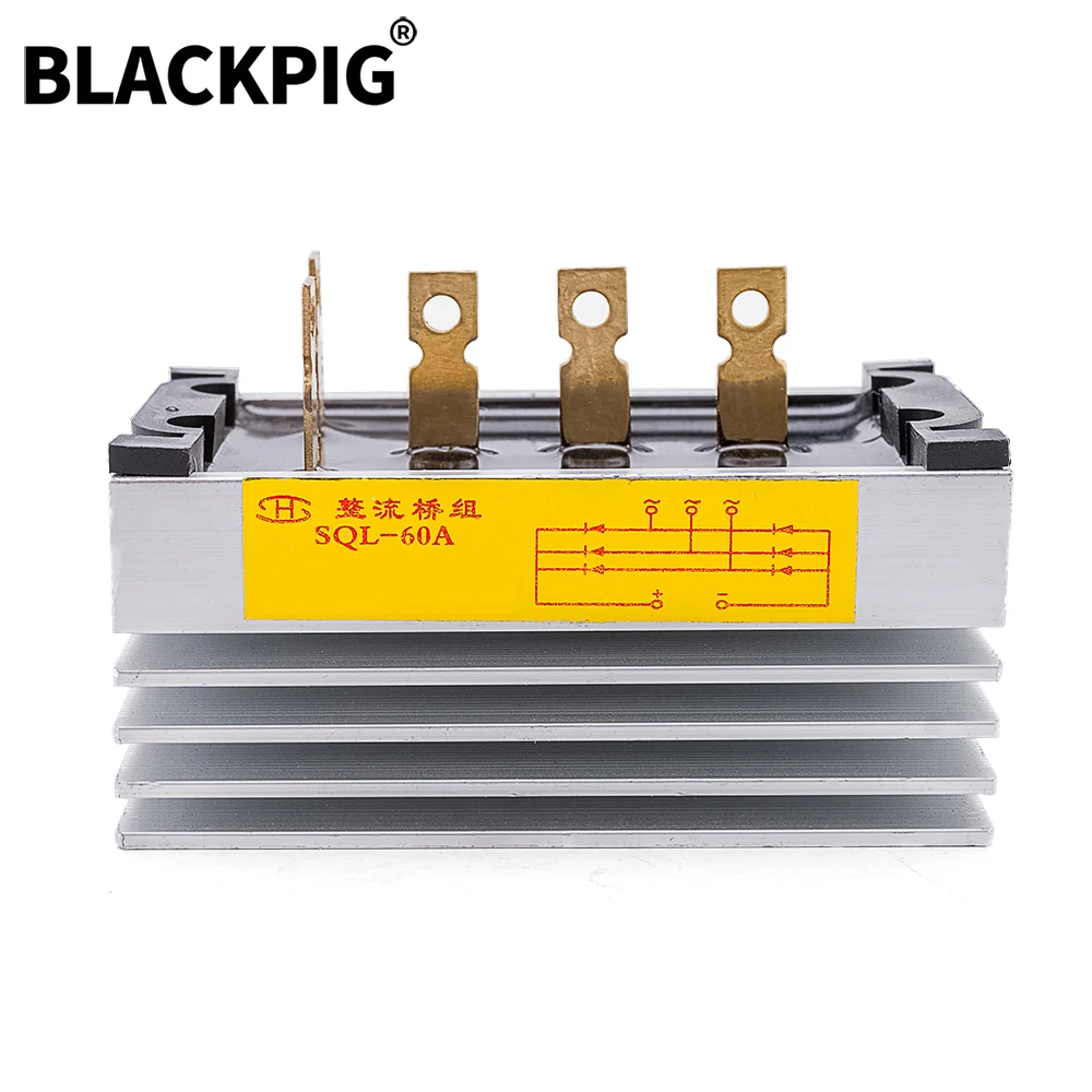 

SQL60A three phase generator rectifier diode rectifier bridge 60A AMP Diode Rectifier Bridge kit for Generator Parts
