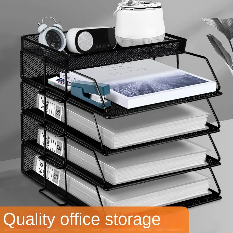 Metal file rack file box storage box desktop data file storage shelf office multi-layer file classification shelf office desktop
Metal file rack file box storage box desktop data file storage shelf office multi-layer file classification shelf office desktop