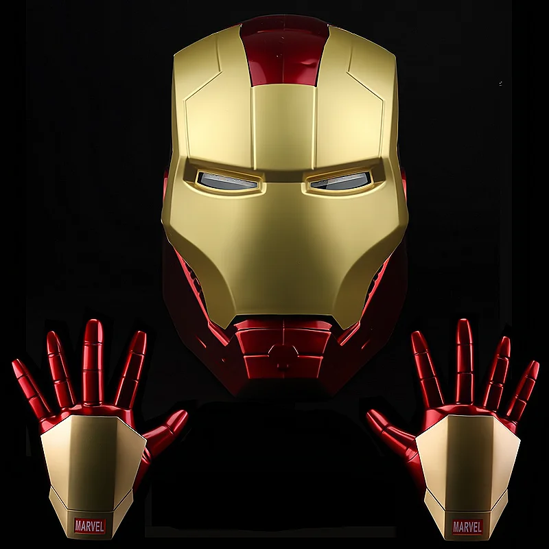 Marvel Avengers 1:1 Iron Man Helmet Cosplay Light Led Ironman Mask PVC Action Figure Model Toys Child Adult Christmas Gift
Marvel Avengers 1:1 Iron Man Helmet Cosplay Light Led Ironman Mask PVC Action Figure Model Toys Child Adult Christmas Gift
