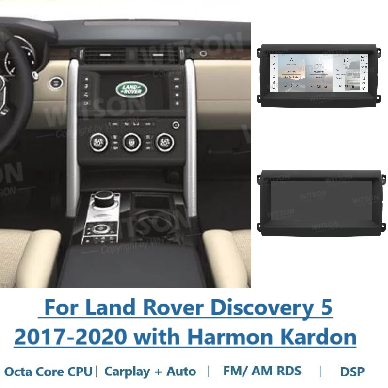 WITSON Android Auto Stereo For Land Rover Discovery 5 2017-2020 with Harmon Kardon Carplay Car Radio Navi GPS DSP Multimedia
WITSON Android Auto Stereo For Land Rover Discovery 5 2017-2020 with Harmon Kardon Carplay Car Radio Navi GPS DSP Multimedia