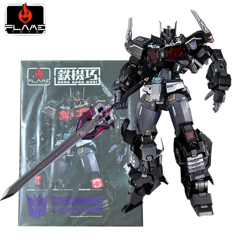 Flame Toys Furai Model Kuro Kara Kuri Transformers Nemesis Prime Action Figure High Quality Collectible Robot Figures Kid Gift
Flame Toys Furai Model Kuro Kara Kuri Transformers Nemesis Prime Action Figure High Quality Collectible Robot Figures Kid Gift
