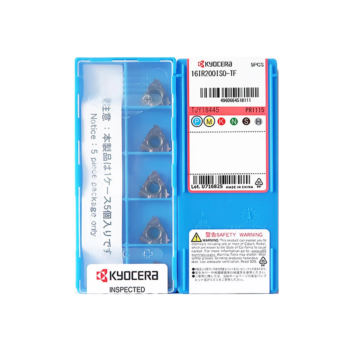 Kyocer a 100% Original 16IR 16IR24UN 16IR20UN 16IR200ISO 16IR18UN 16IR14BSPT 16IR12UN 16IR11W TF PR1115 Treading Tools Insert
Kyocer a 100% Original 16IR 16IR24UN 16IR20UN 16IR200ISO 16IR18UN 16IR14BSPT 16IR12UN 16IR11W TF PR1115 Treading Tools Insert
