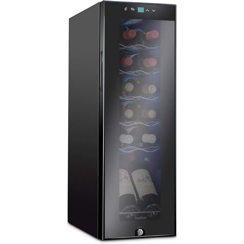 Bottle Compressor Wine Cooler Refrigerator w/Lock | Large Freestanding Wine Cellar Fridge For Red, White, Champagne
Bottle Compressor Wine Cooler Refrigerator w/Lock | Large Freestanding Wine Cellar Fridge For Red, White, Champagne