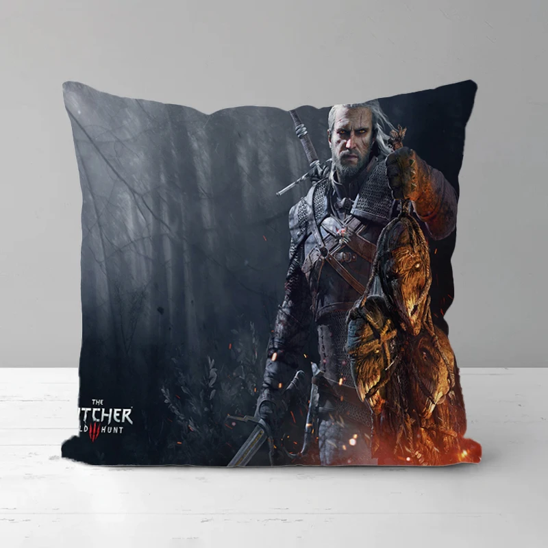 The Witchers Pillow Covers Decorative Sofa Cushions Double-sided Printing Ornamental Pillows for Living Room Cushion Cover 45*45
The Witchers Pillow Covers Decorative Sofa Cushions Double-sided Printing Ornamental Pillows for Living Room Cushion Cover 45*45