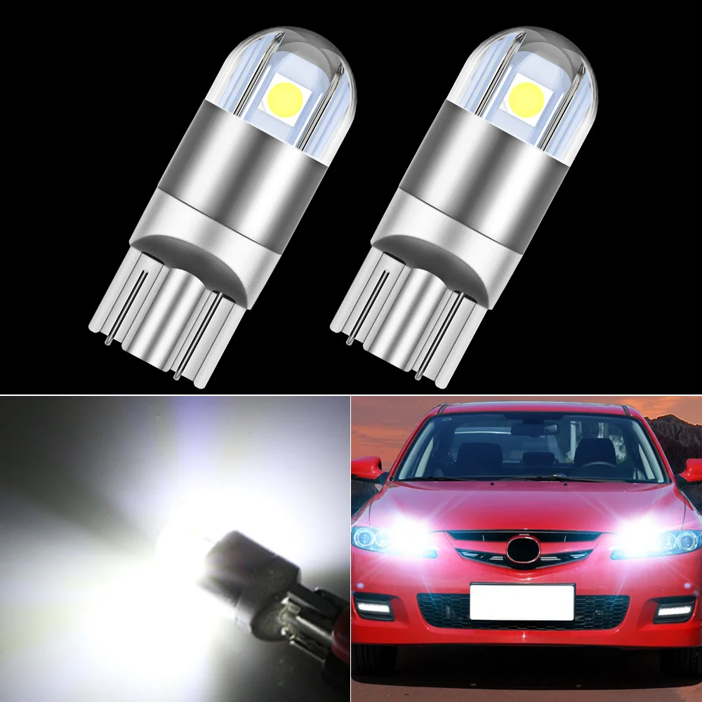 

2pcs LED Clearance Light Parking Bulb Lamp W5W T10 For Mazda 2 DY DE DH 3 BK BL BN 5 6 GG GH GJ CX-3 CX-5 CX-7 CX-9 MX-5 RX-8