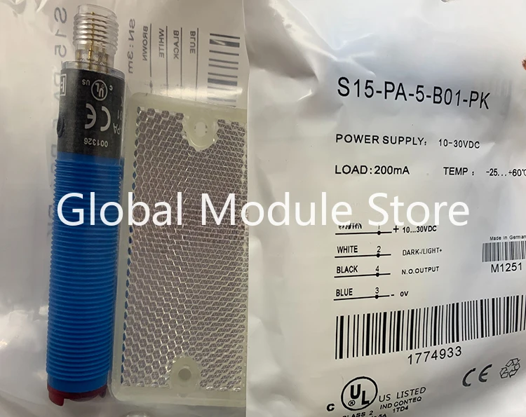 

SensorS15-PA-5-M01-PK/S15-PA-5-M01-NK Brand New High Quality Photoelectric Switch Sensor In Stock Fast Shipping