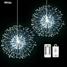Garland LED Fireworks Fairy Lamp Dandelio N String Light 200LED Curtain Festival Twinkle Outdoor Garden Decor Remote Control
Garland LED Fireworks Fairy Lamp Dandelio N String Light 200LED Curtain Festival Twinkle Outdoor Garden Decor Remote Control
